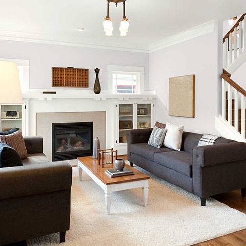 Pelican grey outlet living room