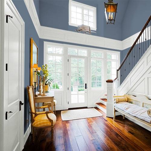 Slate blue paint top