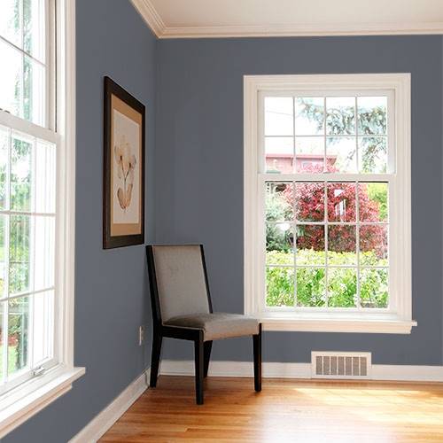 Grey shop silk paint